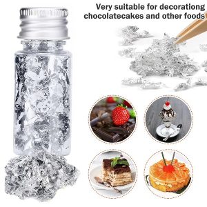 Edible Silver Leaf 2.5 Gram