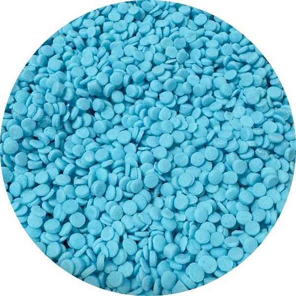 Pastel Blue Mini Confetti Quins 5 ounce