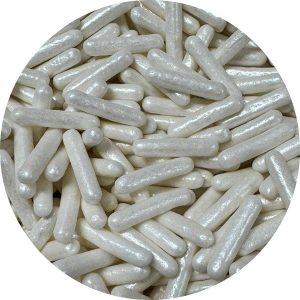 White Pearlized Rods 5 ounce