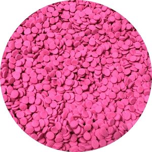 Neon Pink Mini Confetti Quins 5 ounce