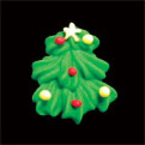 Mini Christmas Trees 3/4″ 6 count