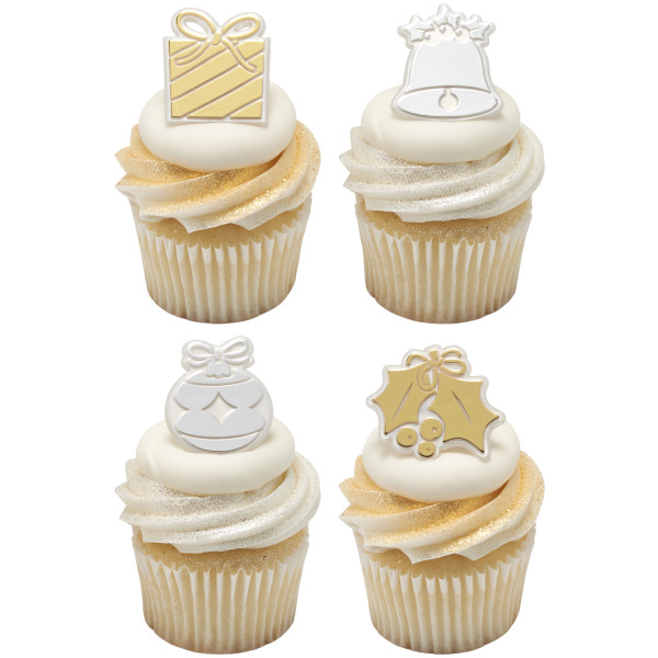 Holly Jolly Cupcake Rings 12 count - Image 3