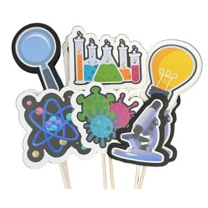 Science STEM Cupcake Picks 12 count