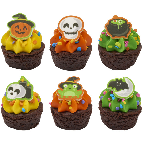 Spooky Halloween Sweet Deco Edible Decorations 6 count - Image 2