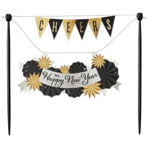 Cheers Happy New Year Banner Layon Each