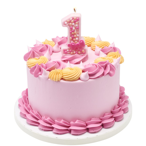First Birthday Pink Each - Image 2