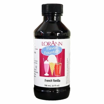 French Vanillia Ice Cream Flavor 4 OZ