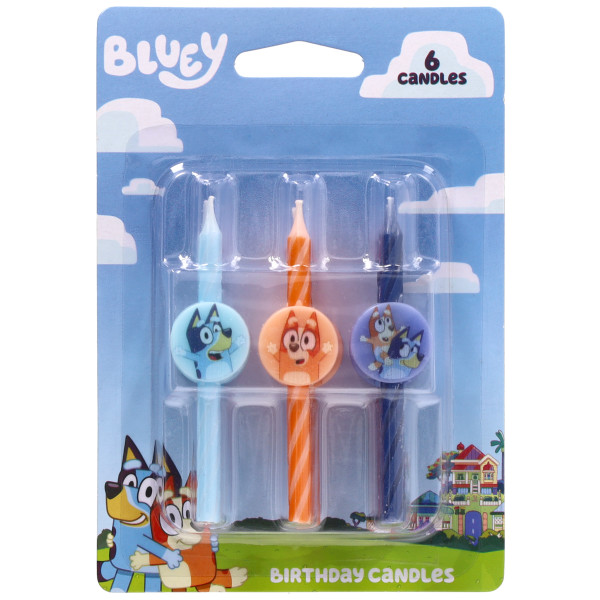 Bluey Icon Candle 6 peice Set