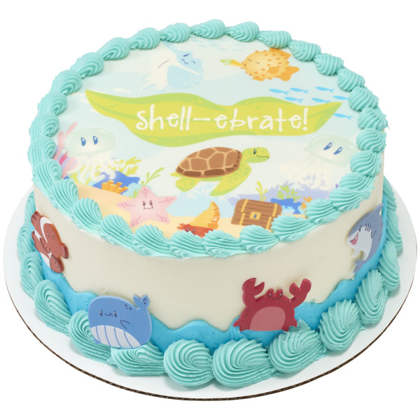 Beach Buddies Cupcake Rings 12 Count - Image 3