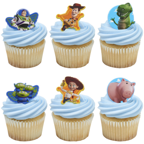 Disney and Pixar Toy Story Playful Pals Cupcake Rings 12 count