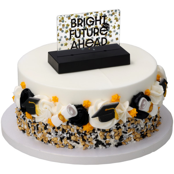 Graduation Cap & Scroll Dec-Ons (No Red 3) 6 count - Image 2