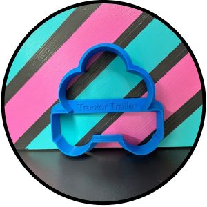 Tractor Trailer Cookie Cutter