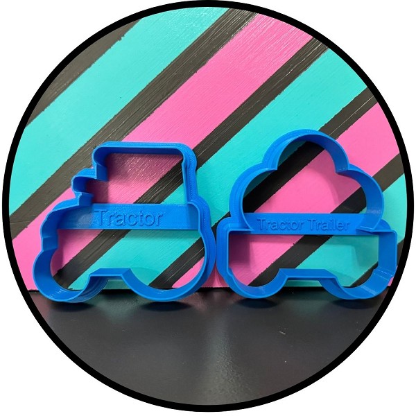 Tractor Trailer Cookie Cutter - Image 2