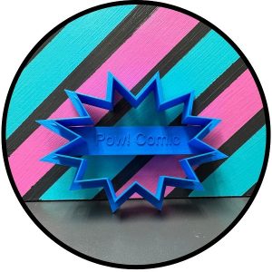 Pow Comic Cookie Cutter
