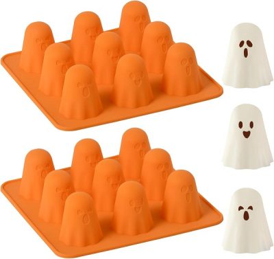 Ghost Silicone Mold 9 Cavities Each