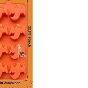 Ghost Silicone Mold 8 Cavities Each
