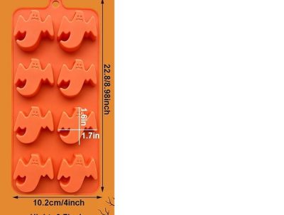 Ghost Silicone Mold 8 Cavities Each