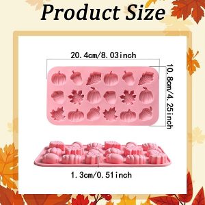 Fall Silicone 18 Cavities Each