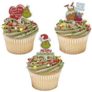 How The Grinch Stole Christmas Assortment DecoPic 12 count