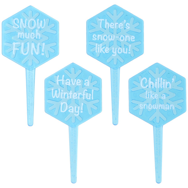 Snow Much Fun DecoPics 12 count - Image 2