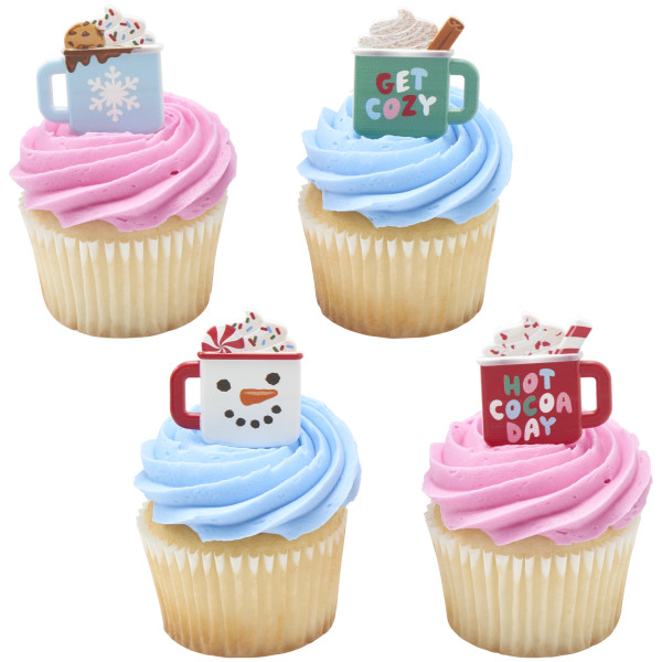 Hot Cocoa Cupcake Rings 12 count