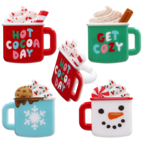 Hot Cocoa Cupcake Rings 12 count - Image 2