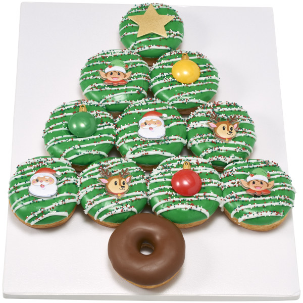 Santa & Friends Cupcake Rings 12 count - Image 3