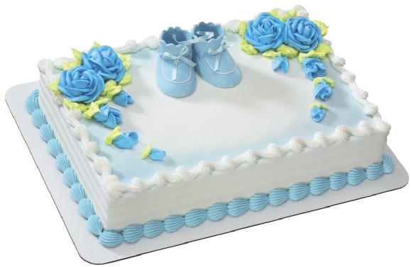 Blue Booties Claymation 3" pair DecoSet Each