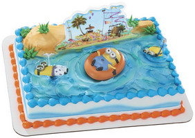 Minions Despicable Me 2 Beach Party DecoSet Each