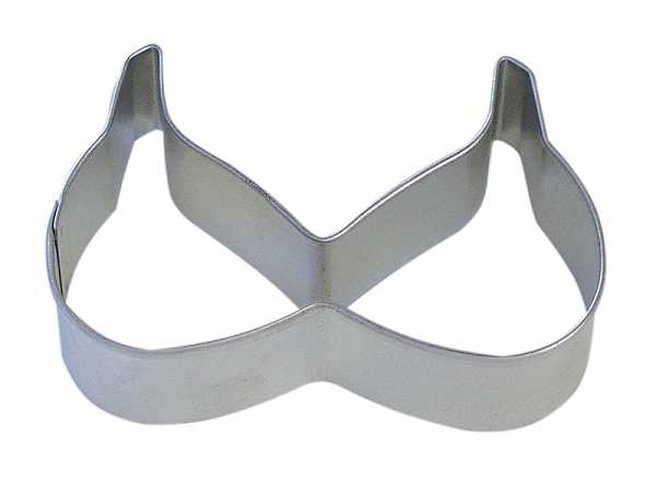 Bikini Top Cookie Cutter 3 1/2" Each