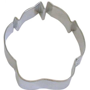 Dog Paw Cookie Cutter 3″ Each