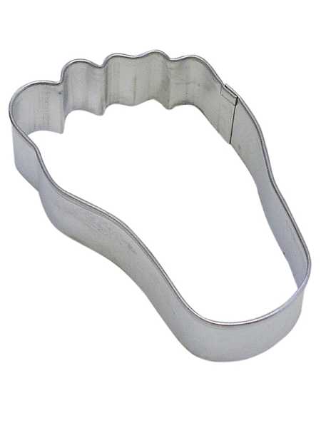 Foot Cookie Cutter 3 1/2" Each