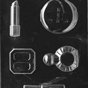 Cosmetics Mold 5 assorted cavity Each 2oz