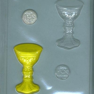 Host & Chalice Candy Mold 2 cavity Each