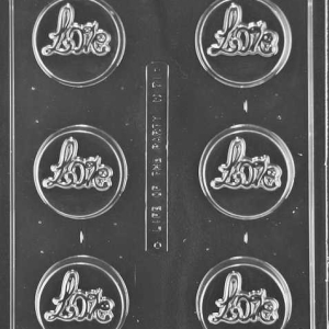 Love Cookie Candy Mold Each