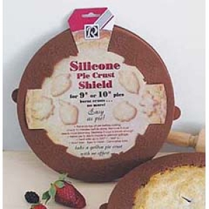 Pie Crust Shield Silicone 9″ to 10″
