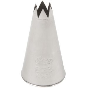 #3S=823K Open Star Pastry Tube Each