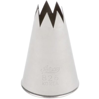 #6S=826K Open Star Pastry Tube Each