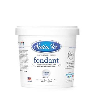 White Satin Ice Fondant 2 lb
