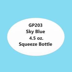 Sky Blue 4.5 oz (127g) Soft Gel Paste Each