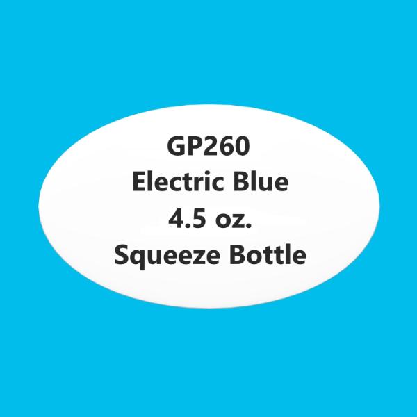 Electric Blue 4.5 oz (127g) Soft Gel Paste Each