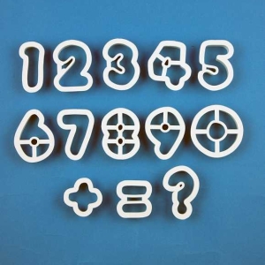 Number Cutters .5″ Set