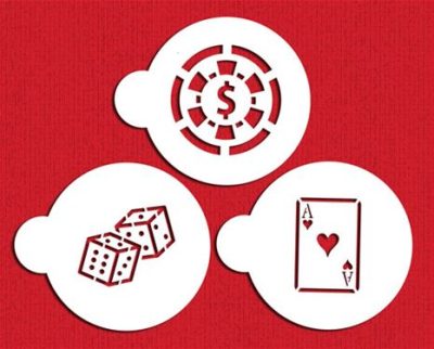 Stencil Casino Night 3 count
