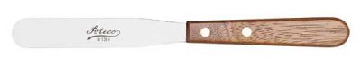 4.25" Straight Spatula Wooden Handle Each