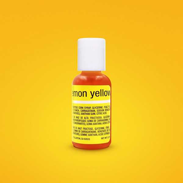 Lemon Yellow Liqua-Gel .70 oz