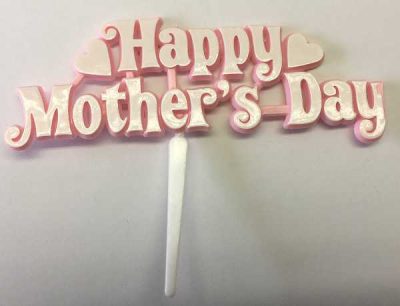Happy Mother's Day Pics 5" x 1 1/2" Each