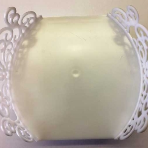 Stairways Bridge White 5″ x 5″ x 2 1/2″ Each