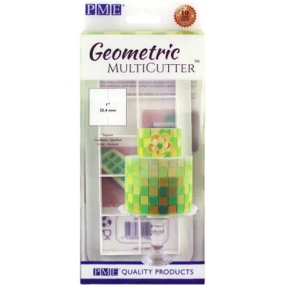 Square Geometric Multi Cutter 3 piece Set (3/4", 1" & 1 1/4")