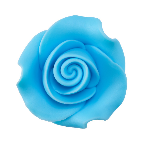 Sugarsoft Roses Light Blue 1 1/2" Each