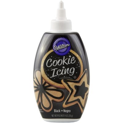 Cookie Icing in Bottle Black 9 oz